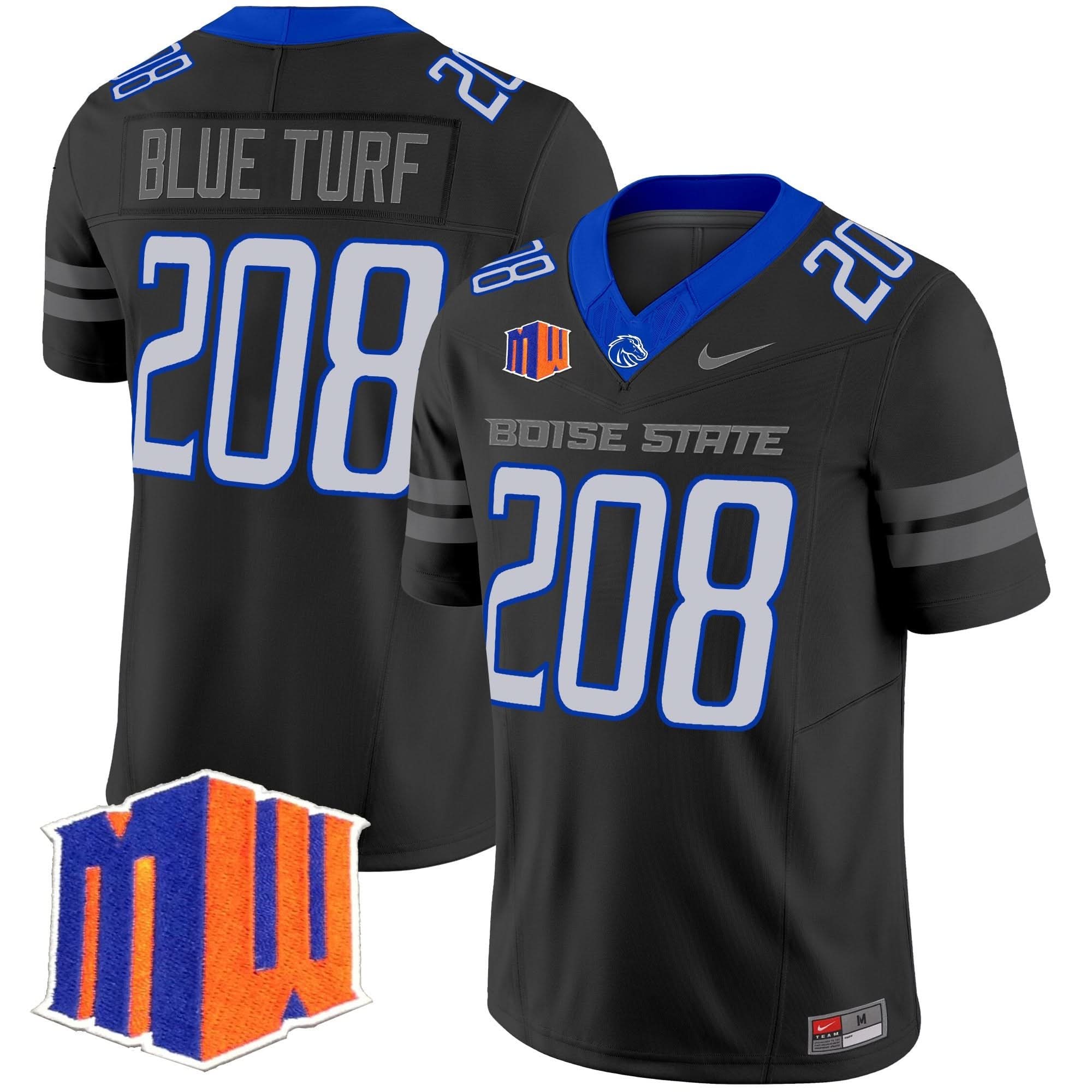 Boise State Broncos 2025 Vapor Limited Jersey - All Stitched 46 Boise State Broncos 2025 Vapor Limited Jersey - All Stitched - Image 46