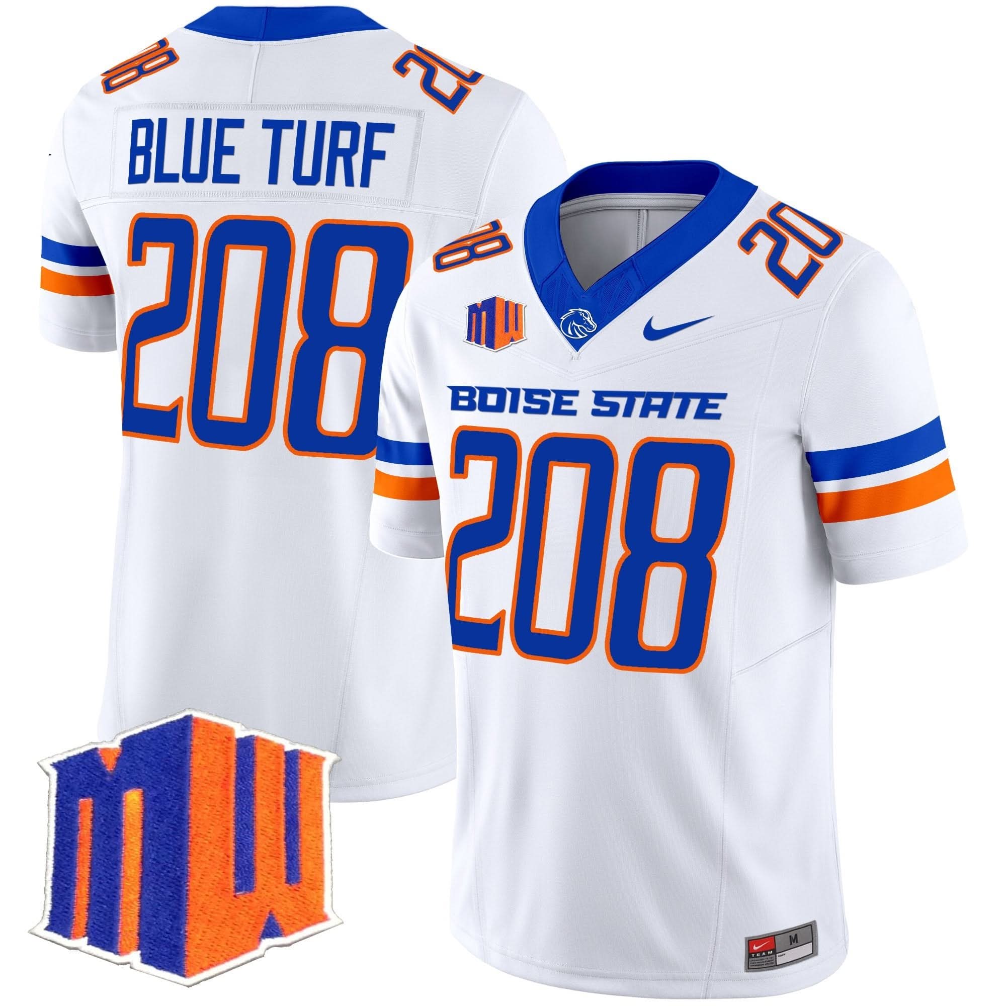 Boise State Broncos 2025 Vapor Limited Jersey - All Stitched 37 Boise State Broncos 2025 Vapor Limited Jersey - All Stitched - Image 37