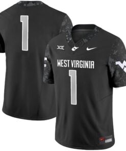 West Virginia Mountaineers 2025 Coal Rush Vapor Limited Jersey - All Stitched 30 1753842082c6737144b6