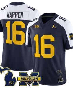Michigan Wolverines 2025 Vapor Limited Jersey - All Stitched