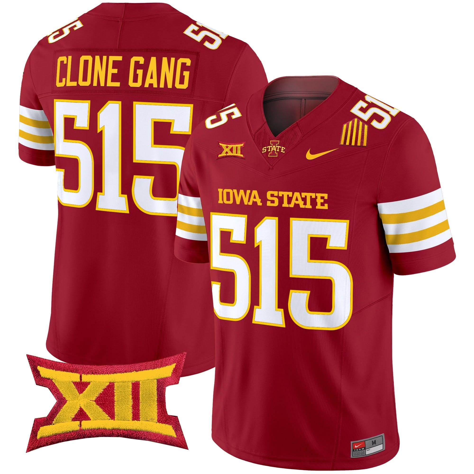 Iowa State Cyclones 2025 Vapor Limited Jersey - All Stitched 13 Iowa State Cyclones 2025 Vapor Limited Jersey - All Stitched - Image 13