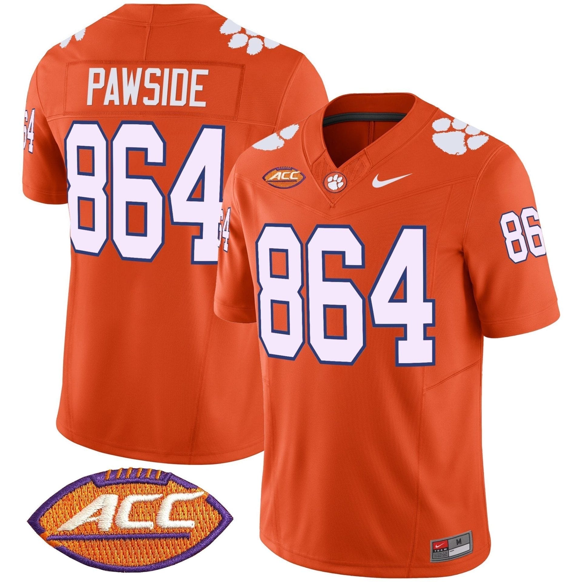 Clemson Tigers 2025 Vapor Limited Jersey - All Stitched 12 Clemson Tigers 2025 Vapor Limited Jersey - All Stitched - Image 12