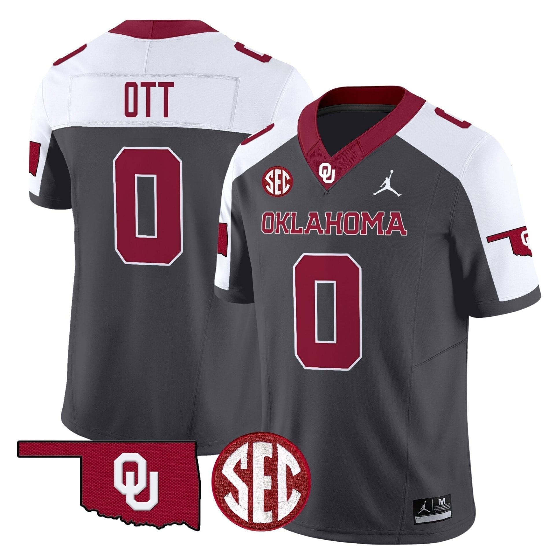 Oklahoma Sooners 2025 Vapor Limited Jersey - All Stitched 33 Oklahoma Sooners 2025 Vapor Limited Jersey - All Stitched - Image 33