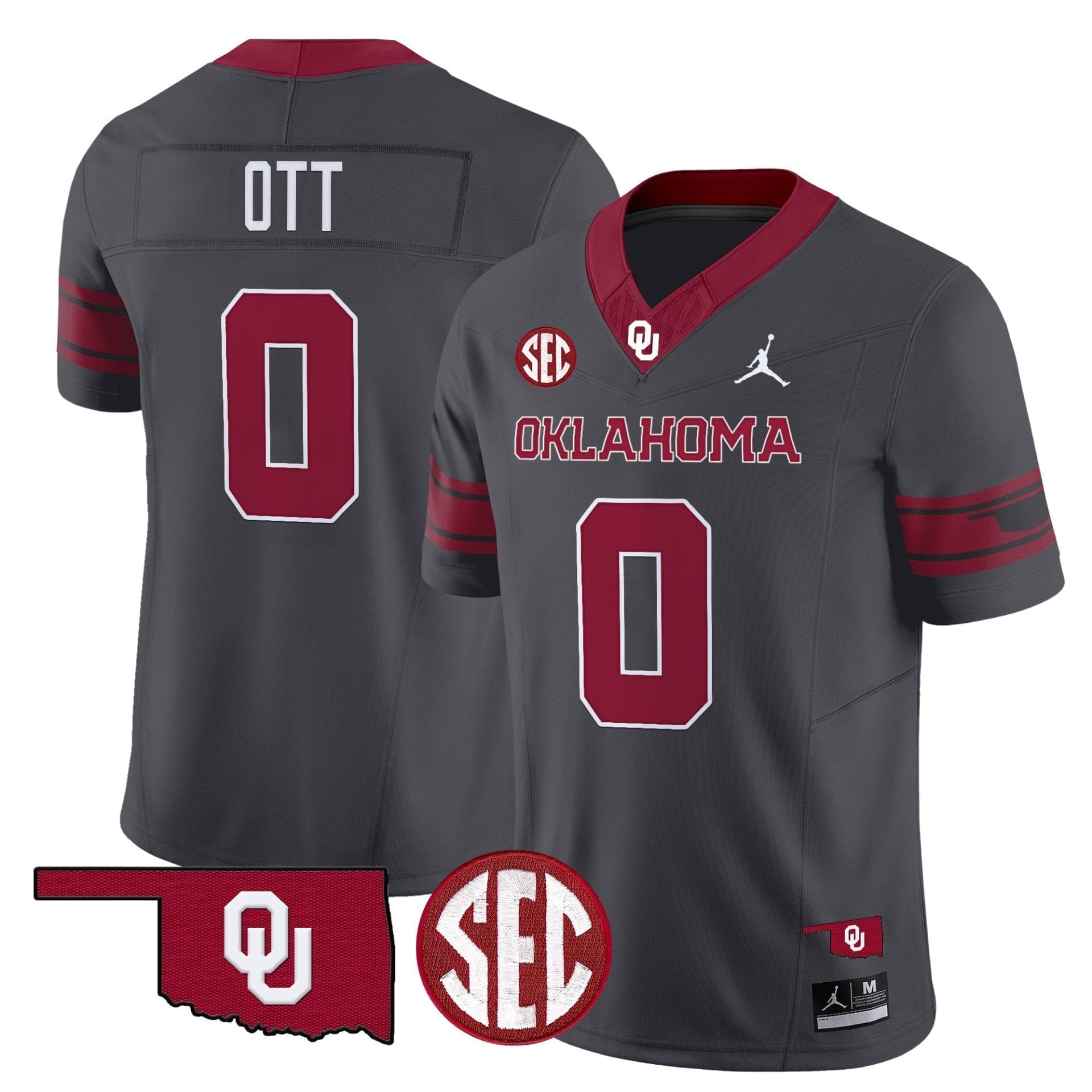 Oklahoma Sooners 2025 Vapor Limited Jersey - All Stitched 39 Oklahoma Sooners 2025 Vapor Limited Jersey - All Stitched - Image 39