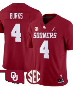 Oklahoma Sooners 2025 Vapor Limited Jersey - All Stitched 56 1754389887266