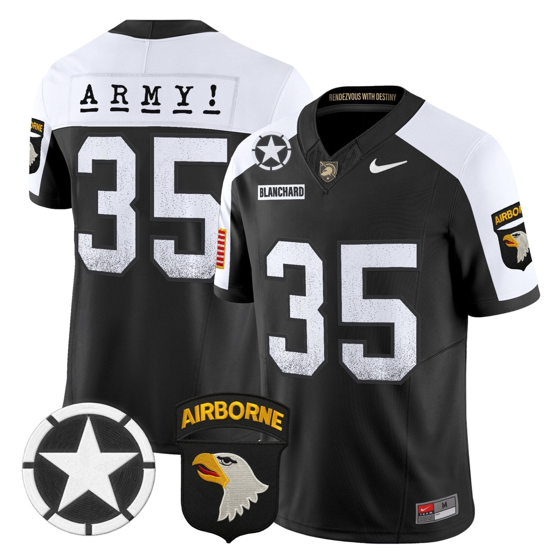 Army Black Knights 2025 Screaming Eagles Vapor Limited Jersey - All Stitched 30 Army Black Knights 2025 Screaming Eagles Vapor Limited Jersey - All Stitched - Image 30