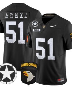 Army Black Knights 2025 Screaming Eagles Vapor Limited Jersey - All Stitched 89 1754448813992 3