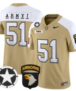 Army Black Knights 2025 Screaming Eagles Vapor Limited Jersey - All Stitched 82 1754448817781 3