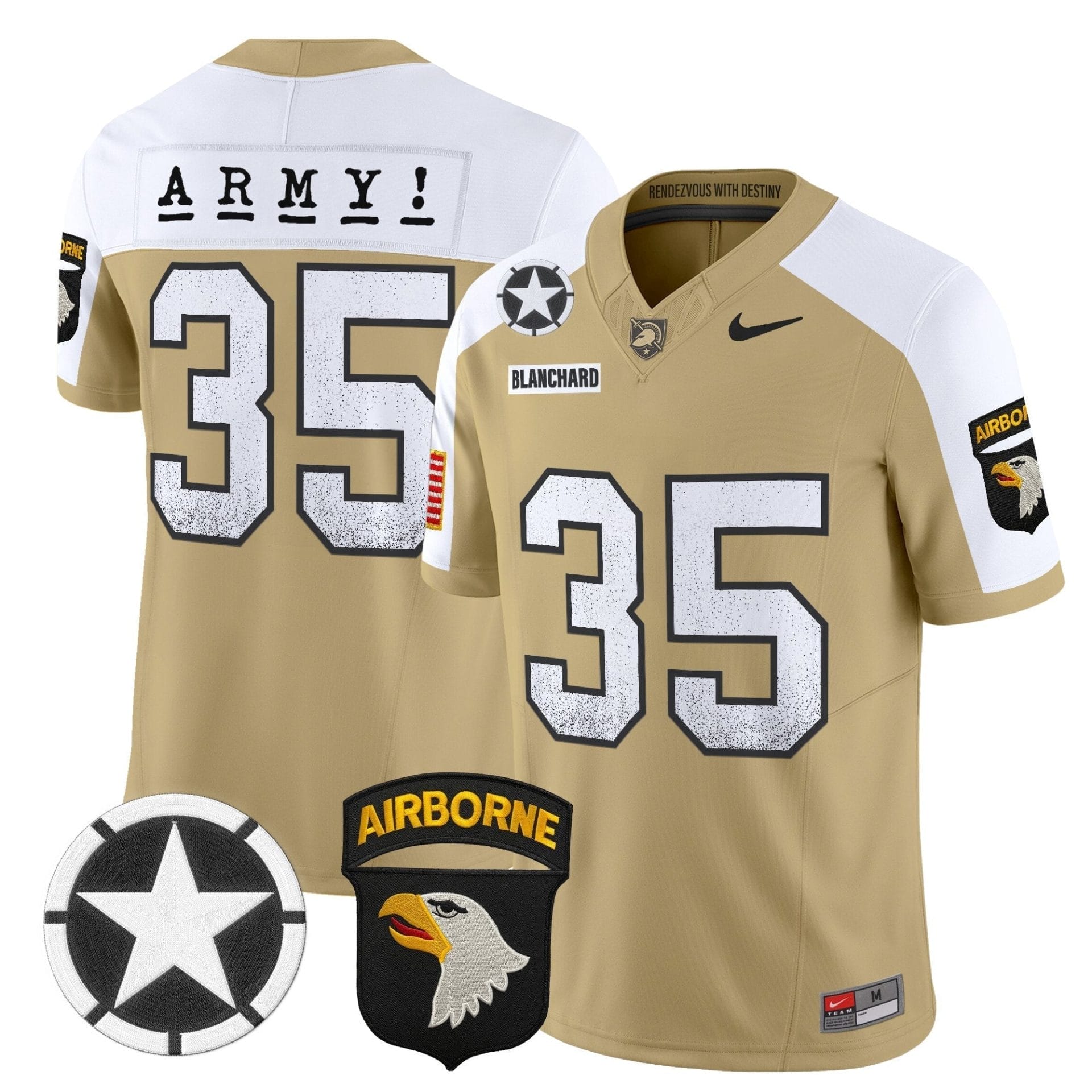 Army Black Knights 2025 Screaming Eagles Vapor Limited Jersey - All Stitched 37 Army Black Knights 2025 Screaming Eagles Vapor Limited Jersey - All Stitched - Image 37