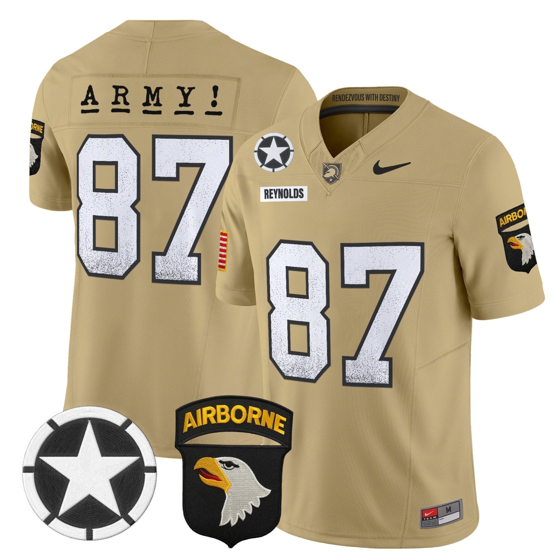 Army Black Knights 2025 Screaming Eagles Vapor Limited Jersey - All Stitched 20 Army Black Knights 2025 Screaming Eagles Vapor Limited Jersey - All Stitched - Image 20