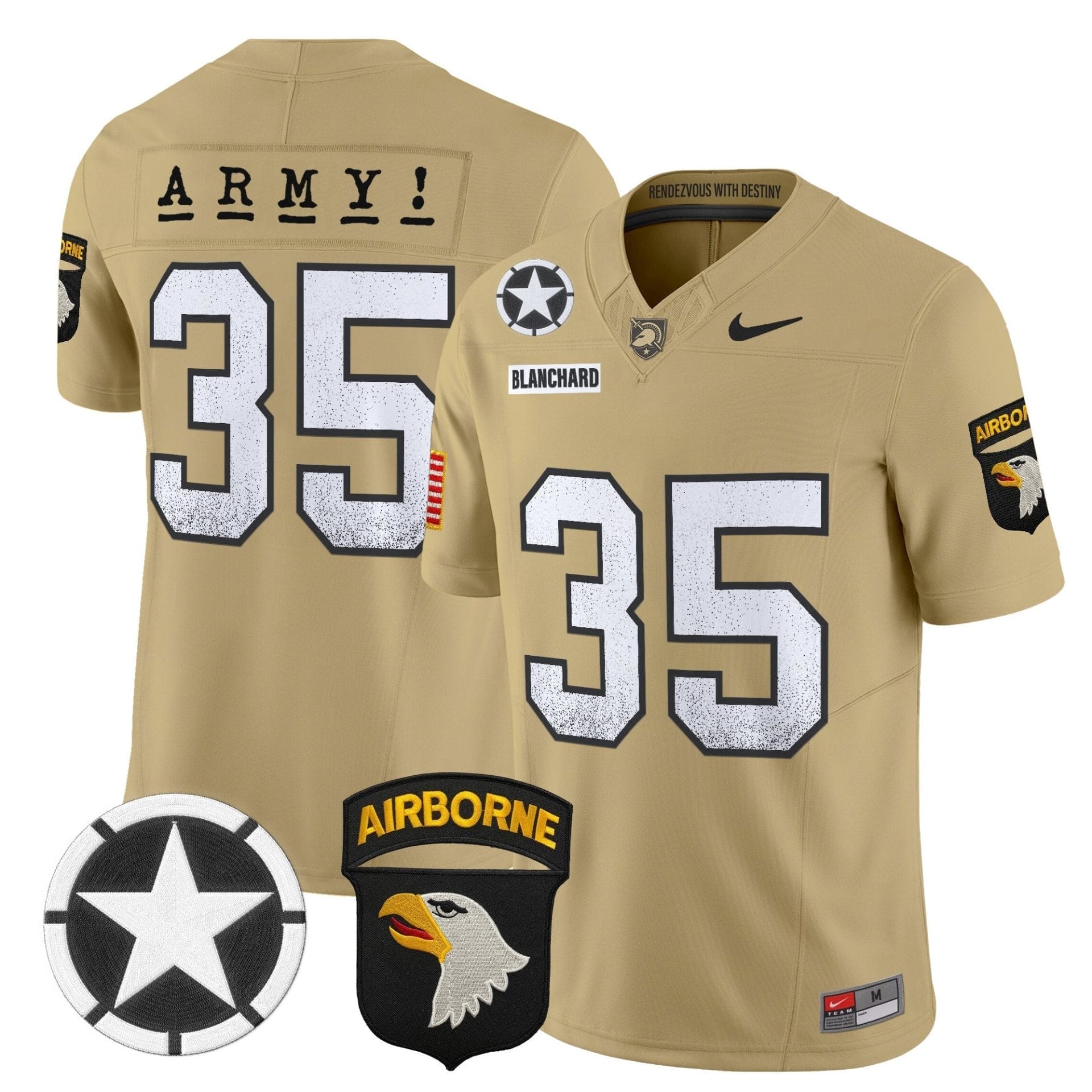 Army Black Knights 2025 Screaming Eagles Vapor Limited Jersey - All Stitched 24 Army Black Knights 2025 Screaming Eagles Vapor Limited Jersey - All Stitched - Image 24