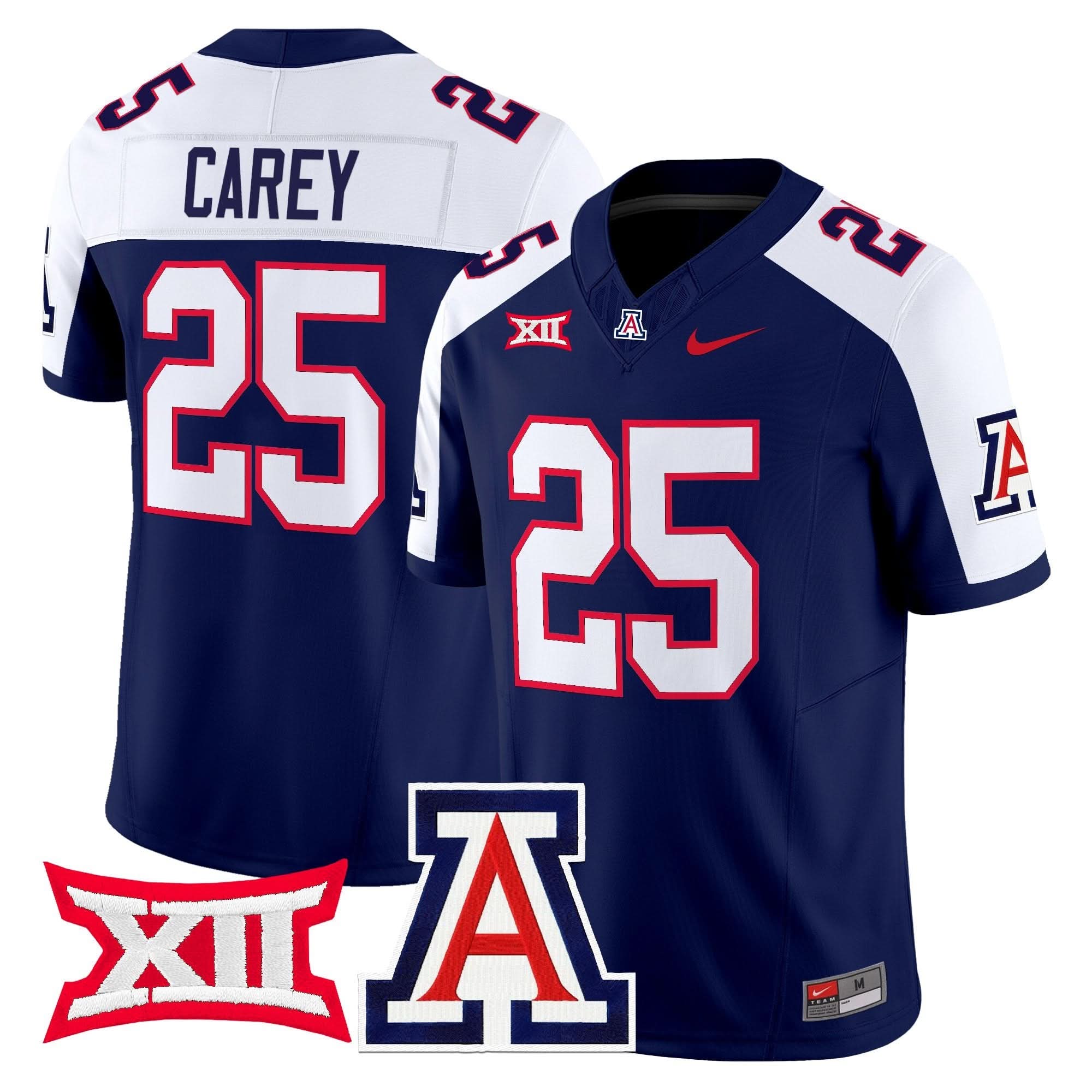 Arizona Wildcats 2025 Vapor Limited Jersey - All Stitched 3 Arizona Wildcats 2025 Vapor Limited Jersey - All Stitched - Image 3