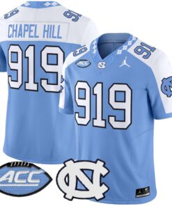 North Carolina Tar Heels 2025 Vapor Limited Jersey - All Stitched 78 1754878150969