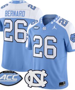 North Carolina Tar Heels 2025 Vapor Limited Jersey - All Stitched 77 1754878150990