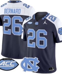 North Carolina Tar Heels 2025 Vapor Limited Jersey - All Stitched 84 1754878156970