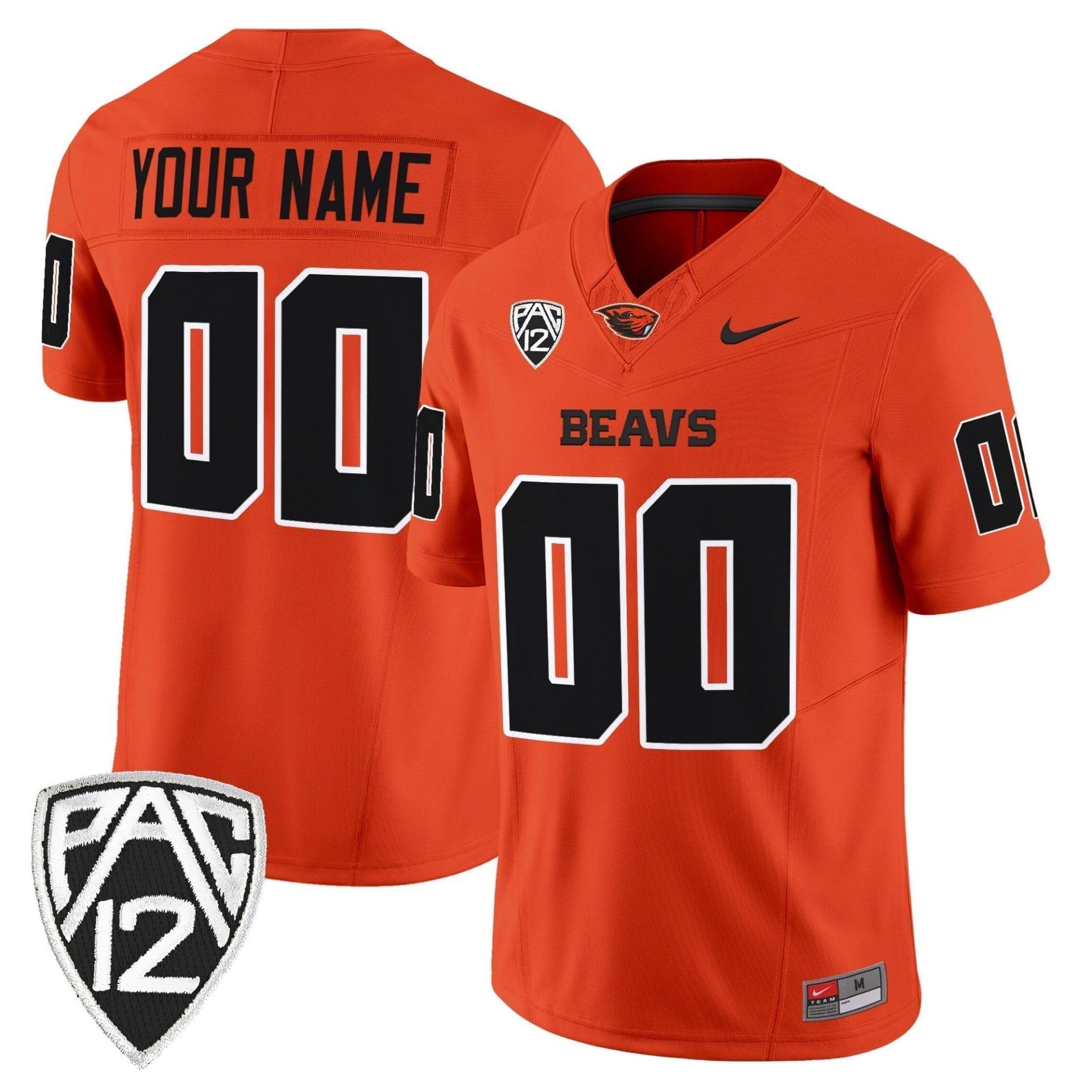 Custom Oregon State Beavers Jersey Name, Number 2025 Vapor Limited All Stitched 2 Custom Oregon State Beavers Jersey Name, Number 2025 Vapor Limited All Stitched - Image 2