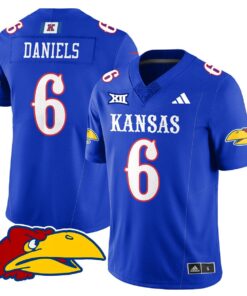 Alternative view of Kansas Jayhawks Football 2025 Limited Jersey - All Stitched