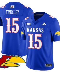 Kansas Jayhawks Football 2025 Limited Jersey - All Stitched
