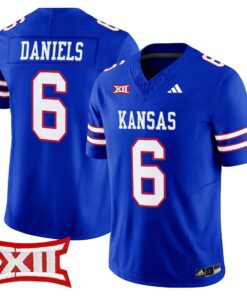 Alternative view of Kansas Jayhawks 2025 Vapor Limited Jersey - All Stitched
