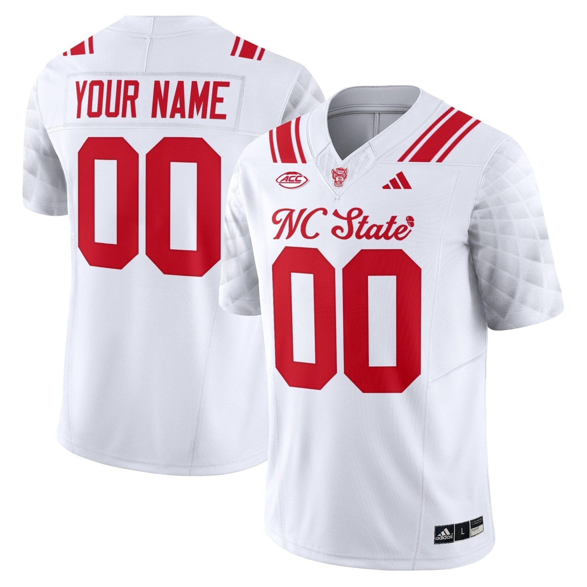 Custom NC State Wolfpack Jersey 'City of Oaks' Vapor Limited - All Stitched 2 Custom NC State Wolfpack Jersey 'City of Oaks' Vapor Limited - All Stitched - Image 2