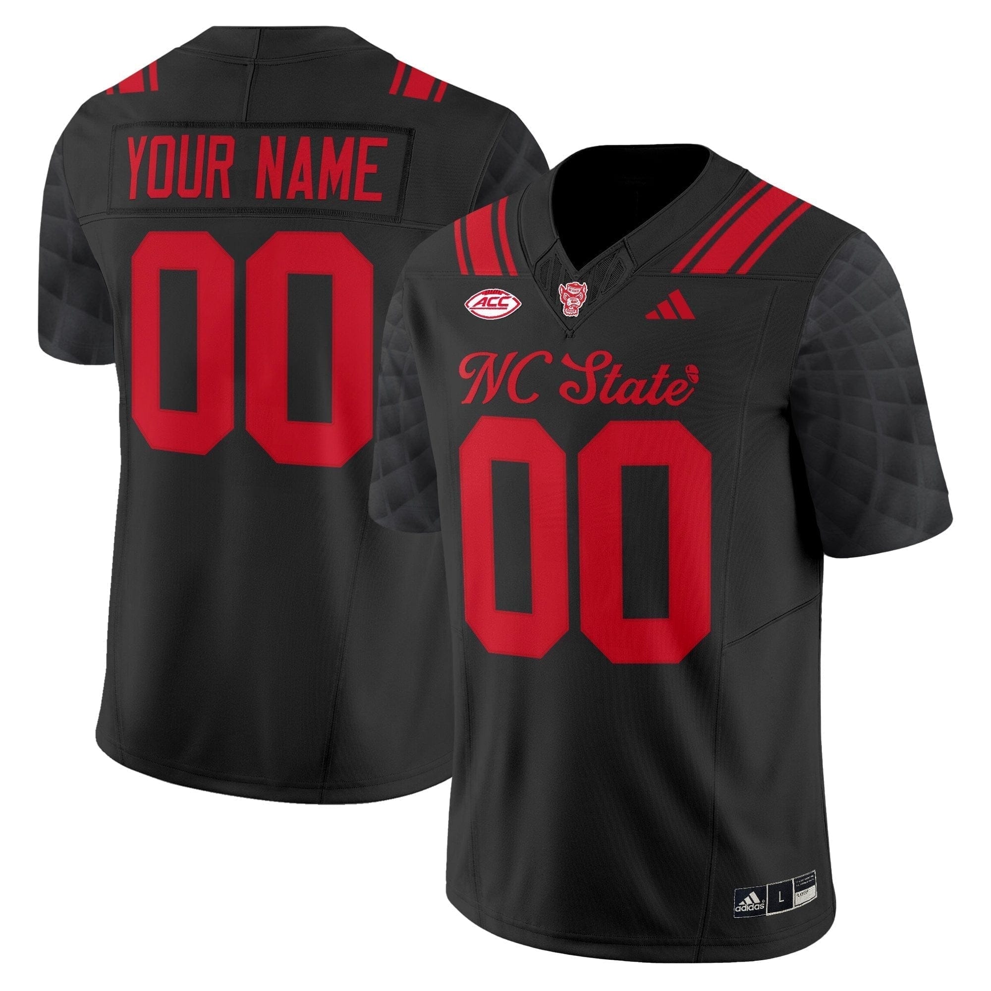 Custom NC State Wolfpack Jersey 'City of Oaks' Vapor Limited - All Stitched 3 Custom NC State Wolfpack Jersey 'City of Oaks' Vapor Limited - All Stitched - Image 3
