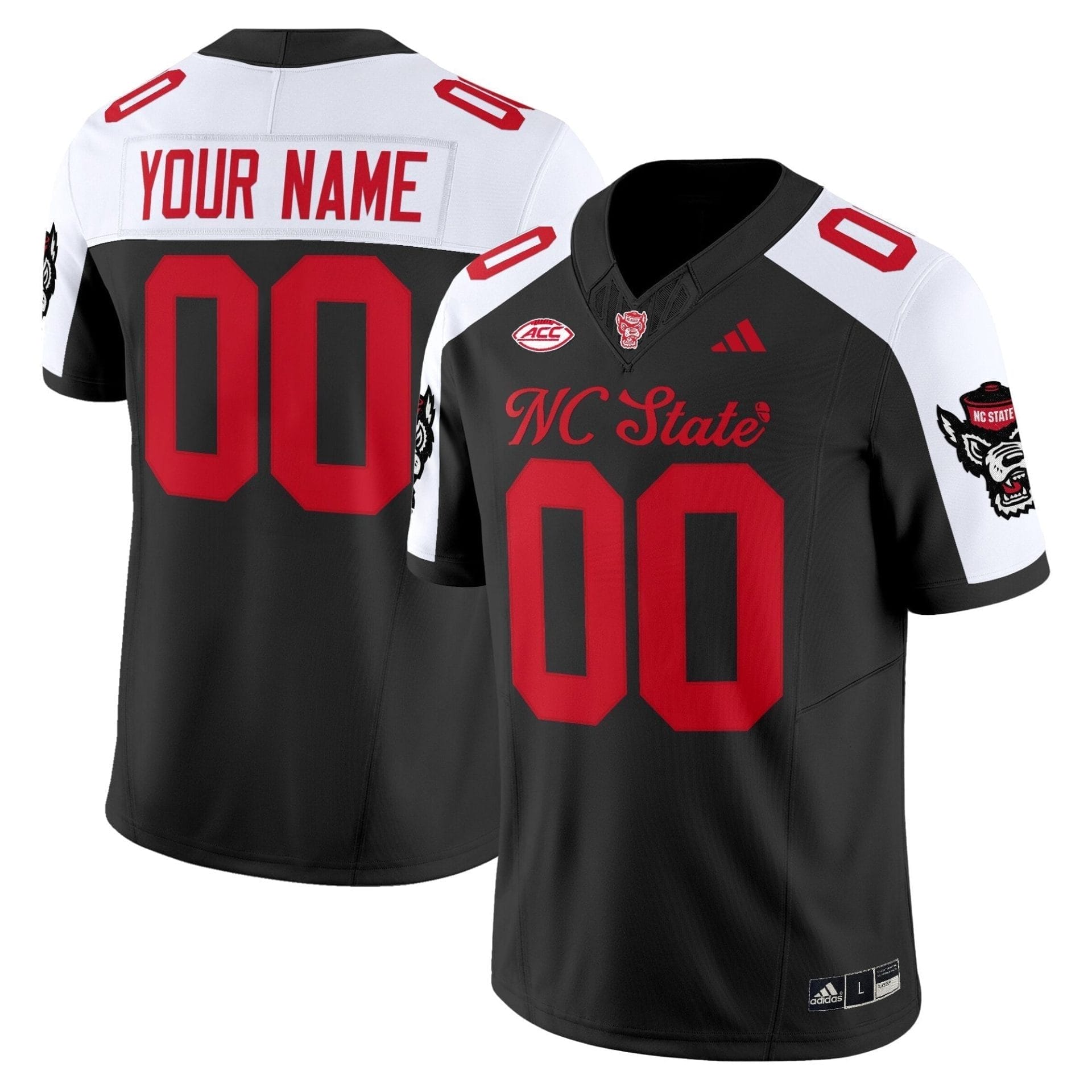 Custom NC State Wolfpack Jersey 'City of Oaks' Vapor Limited - All Stitched 5 Custom NC State Wolfpack Jersey 'City of Oaks' Vapor Limited - All Stitched - Image 5