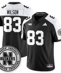 Nebraska Football 2025 "Blackout" Jersey - All Stitched 20 1755588741e22010569e