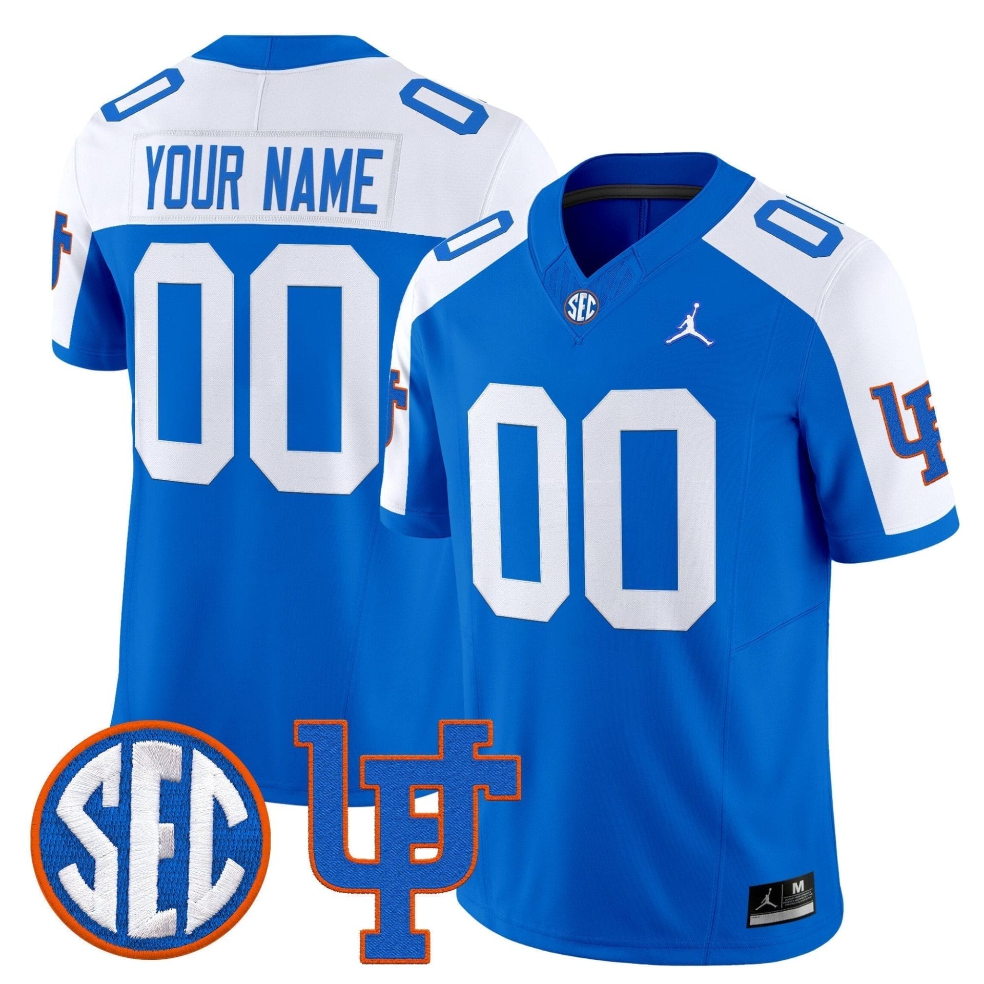 Custom Florida Gators Jersey 1960s Throwback Vaport Limited Stitched All Colors 4 Custom Florida Gators Jersey 1960s Throwback Vaport Limited Stitched All Colors - Image 4