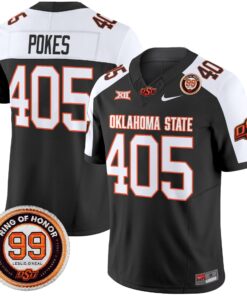Oklahoma State Cowboys 2025 Vapor Limited Jersey - Leslie O'neal Patch - All Stitched 78 1755858047659