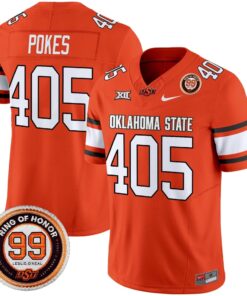 Oklahoma State Cowboys 2025 Vapor Limited Jersey - Leslie O'neal Patch - All Stitched 85 1755858106070