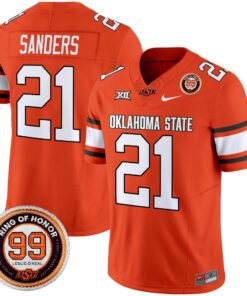 Oklahoma State Cowboys 2025 Vapor Limited Jersey - Leslie O'neal Patch - All Stitched 89 1755858109659
