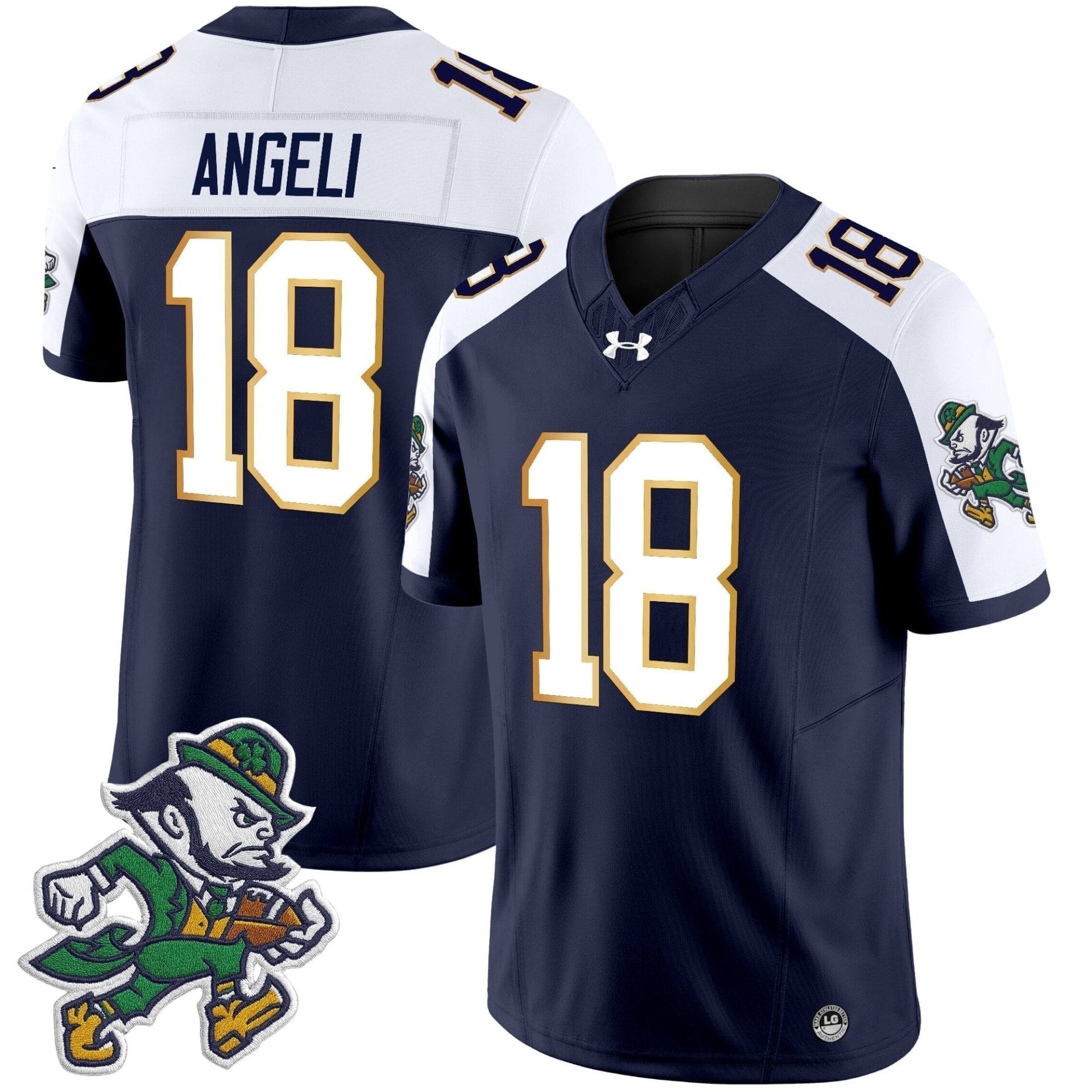 Notre Dame Fighting Irish 2025 'Gridiron Leprechaun Edition' Vapor Limited Jersey – All Stitched 11 Notre Dame Fighting Irish 2025 'Gridiron Leprechaun Edition' Vapor Limited Jersey – All Stitched - Image 11