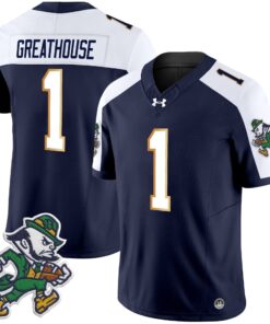 Notre Dame Fighting Irish 2025 'Gridiron Leprechaun Edition' Vapor Limited Jersey – All Stitched 55 17558610456a0b80aa43