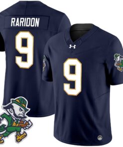 Notre Dame Fighting Irish 2025 'Gridiron Leprechaun Edition' Vapor Limited Jersey – All Stitched 79 17558610456ffa722765