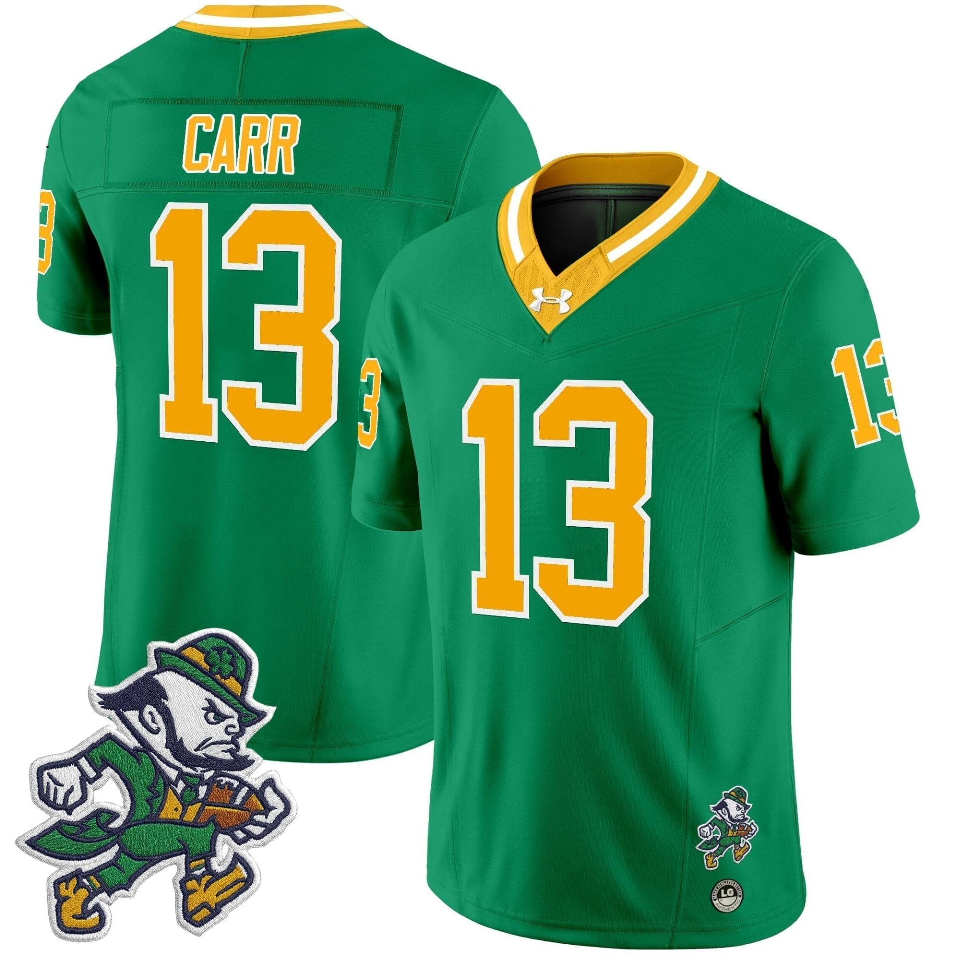 Notre Dame Fighting Irish 2025 'Gridiron Leprechaun Edition' Vapor Limited Jersey – All Stitched 21 Notre Dame Fighting Irish 2025 'Gridiron Leprechaun Edition' Vapor Limited Jersey – All Stitched - Image 21