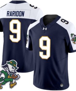 Notre Dame Fighting Irish 2025 'Gridiron Leprechaun Edition' Vapor Limited Jersey – All Stitched 54 17558610457a0ed07c23