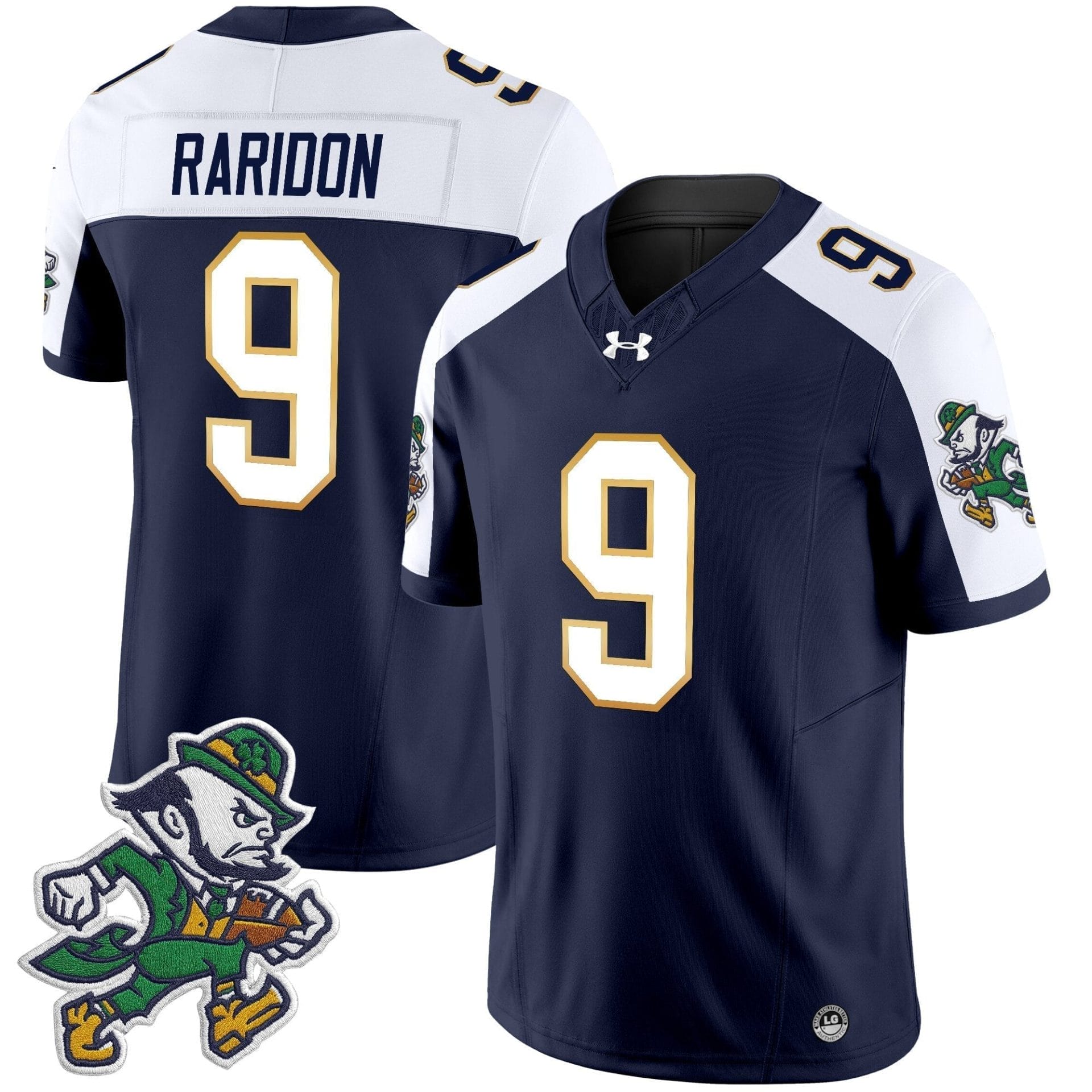 Notre Dame Fighting Irish 2025 'Gridiron Leprechaun Edition' Vapor Limited Jersey – All Stitched 13 Notre Dame Fighting Irish 2025 'Gridiron Leprechaun Edition' Vapor Limited Jersey – All Stitched - Image 13
