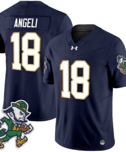 Notre Dame Fighting Irish 2025 'Gridiron Leprechaun Edition' Vapor Limited Jersey – All Stitched 64 175586104585567dafc9