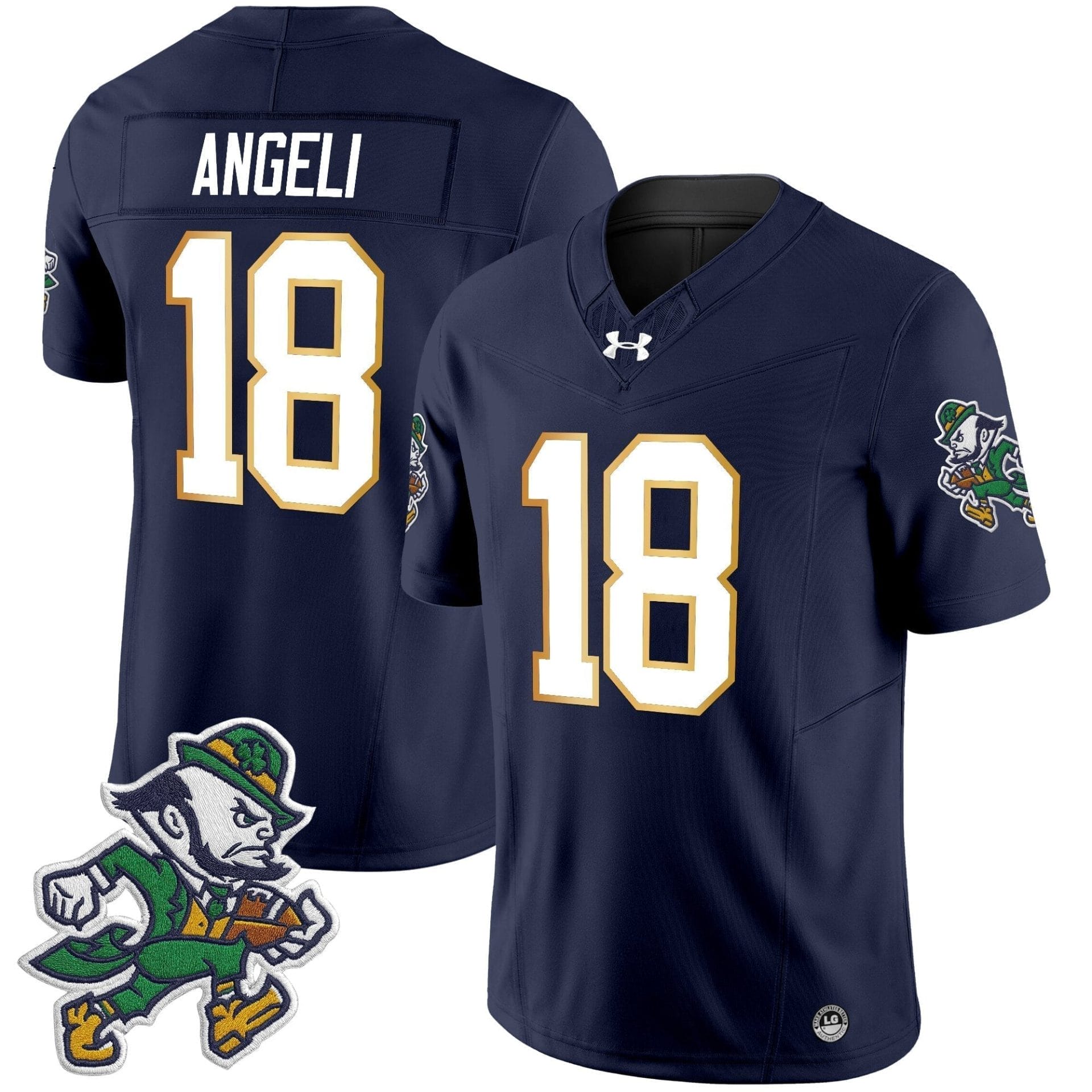 Notre Dame Fighting Irish 2025 'Gridiron Leprechaun Edition' Vapor Limited Jersey – All Stitched 23 Notre Dame Fighting Irish 2025 'Gridiron Leprechaun Edition' Vapor Limited Jersey – All Stitched - Image 23