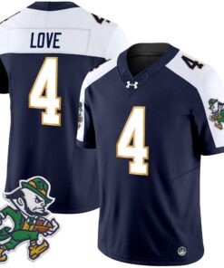 Notre Dame Fighting Irish 2025 'Gridiron Leprechaun Edition' Vapor Limited Jersey – All Stitched