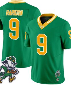 Notre Dame Fighting Irish 2025 'Gridiron Leprechaun Edition' Vapor Limited Jersey – All Stitched 68 1755861045cdb699676a