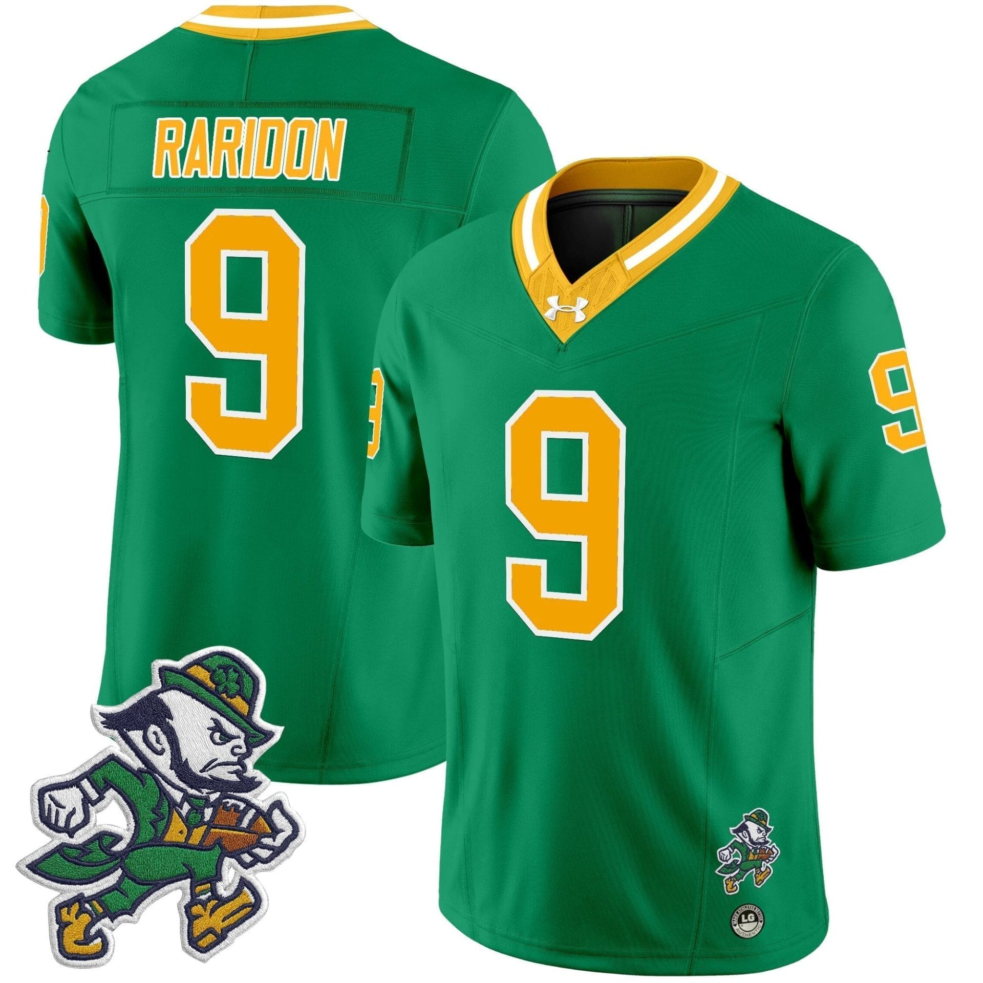 Notre Dame Fighting Irish 2025 'Gridiron Leprechaun Edition' Vapor Limited Jersey – All Stitched 27 Notre Dame Fighting Irish 2025 'Gridiron Leprechaun Edition' Vapor Limited Jersey – All Stitched - Image 27