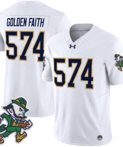 Notre Dame Fighting Irish 2025 'Gridiron Leprechaun Edition' Vapor Limited Jersey – All Stitched 45 1755861045cf00a7528a