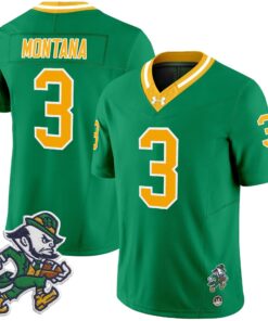 Notre Dame Fighting Irish 2025 'Gridiron Leprechaun Edition' Vapor Limited Jersey – All Stitched 71 1755861045d4afe319ce