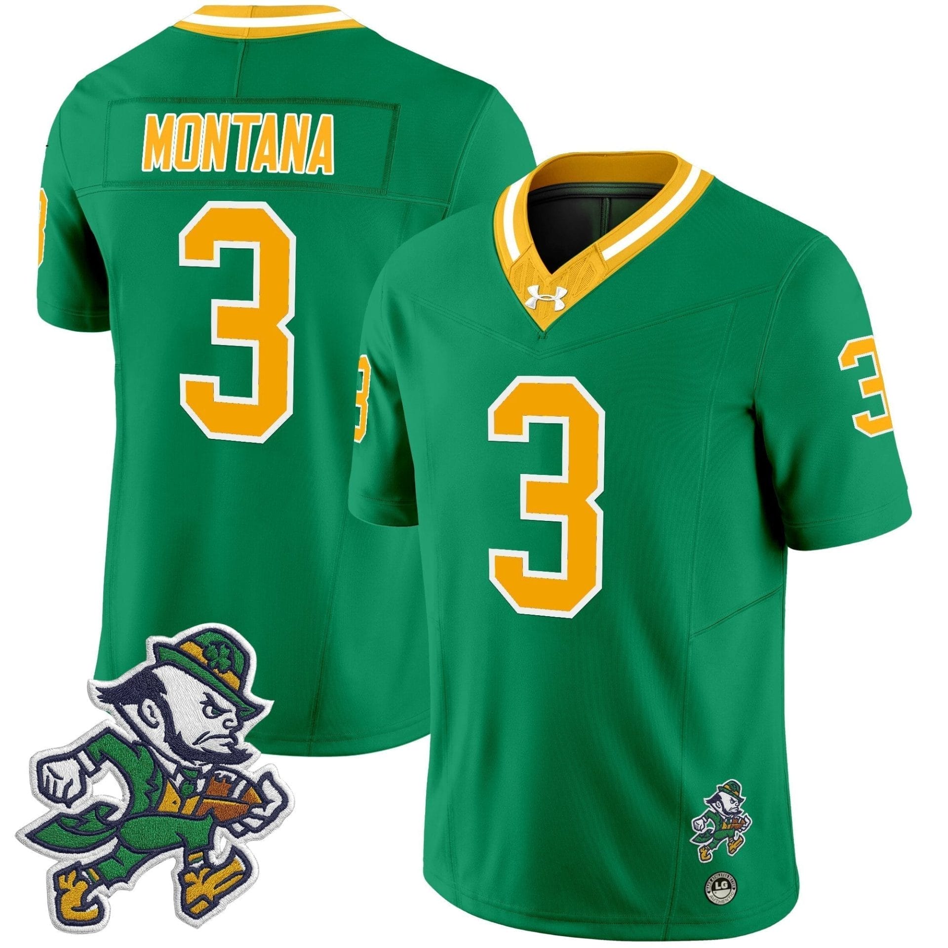 Notre Dame Fighting Irish 2025 'Gridiron Leprechaun Edition' Vapor Limited Jersey – All Stitched 30 Notre Dame Fighting Irish 2025 'Gridiron Leprechaun Edition' Vapor Limited Jersey – All Stitched - Image 30
