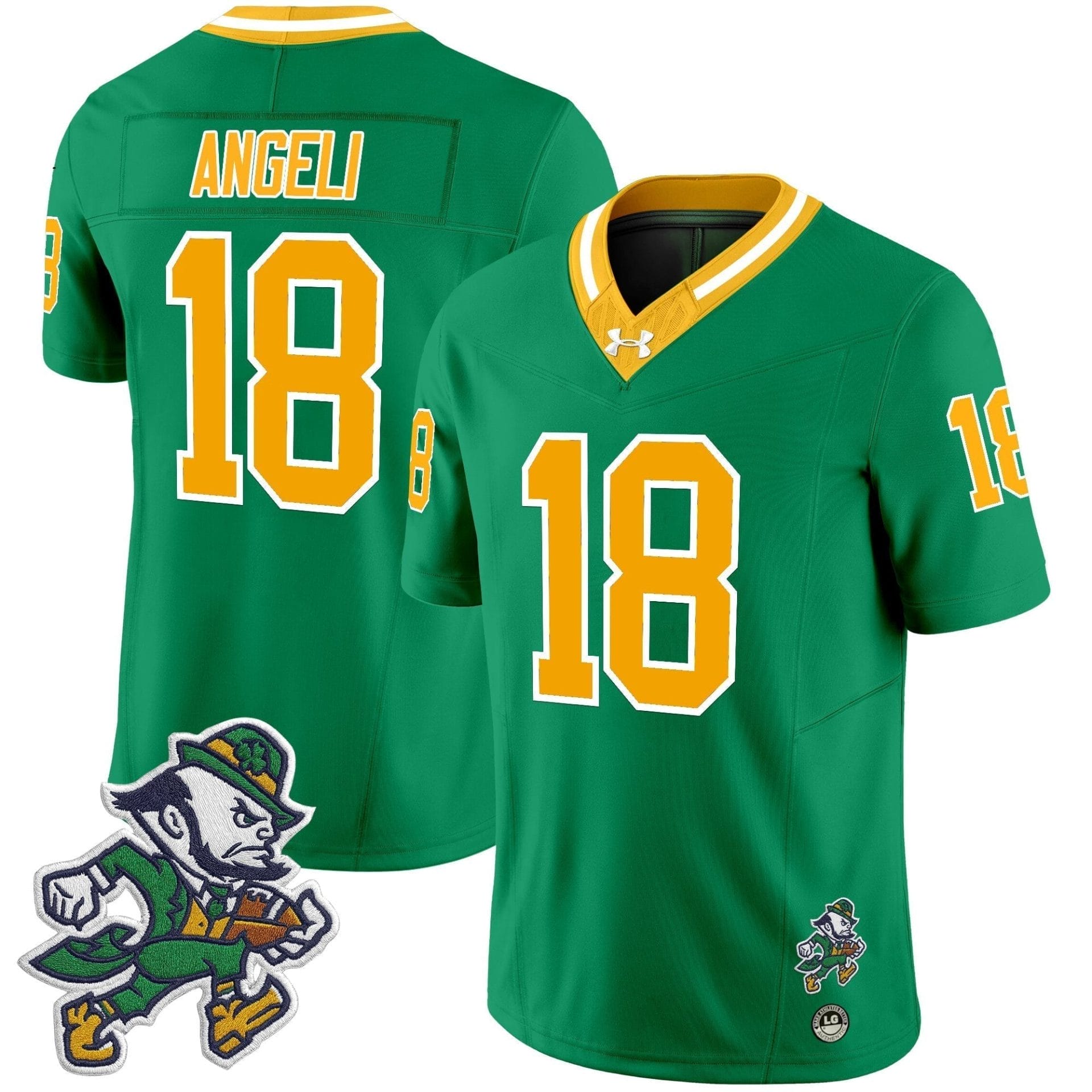 Notre Dame Fighting Irish 2025 'Gridiron Leprechaun Edition' Vapor Limited Jersey – All Stitched 26 Notre Dame Fighting Irish 2025 'Gridiron Leprechaun Edition' Vapor Limited Jersey – All Stitched - Image 26