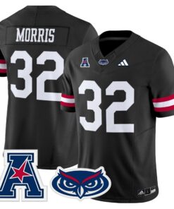 Alternative view of Florida Atlantic Owls 2025 Vapor Limited Jersey - All Stitched