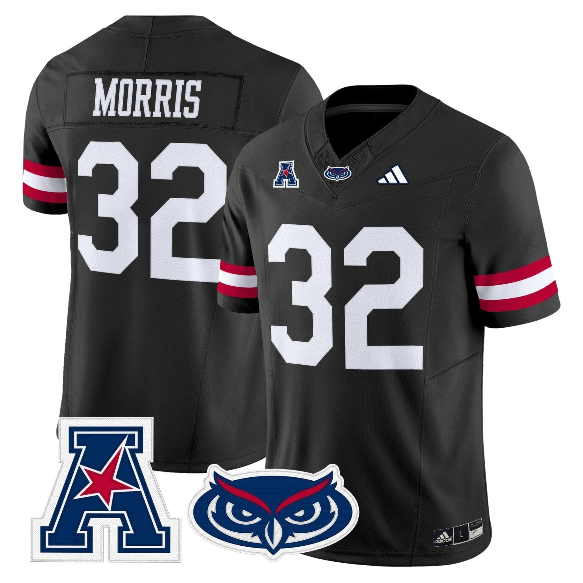 Florida Atlantic Owls 2025 Vapor Limited Jersey - All Stitched 2 Florida Atlantic Owls 2025 Vapor Limited Jersey - All Stitched - Image 2