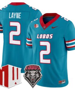 New Mexico Lobos 2025 Vapor Limited Jersey - All Stitched