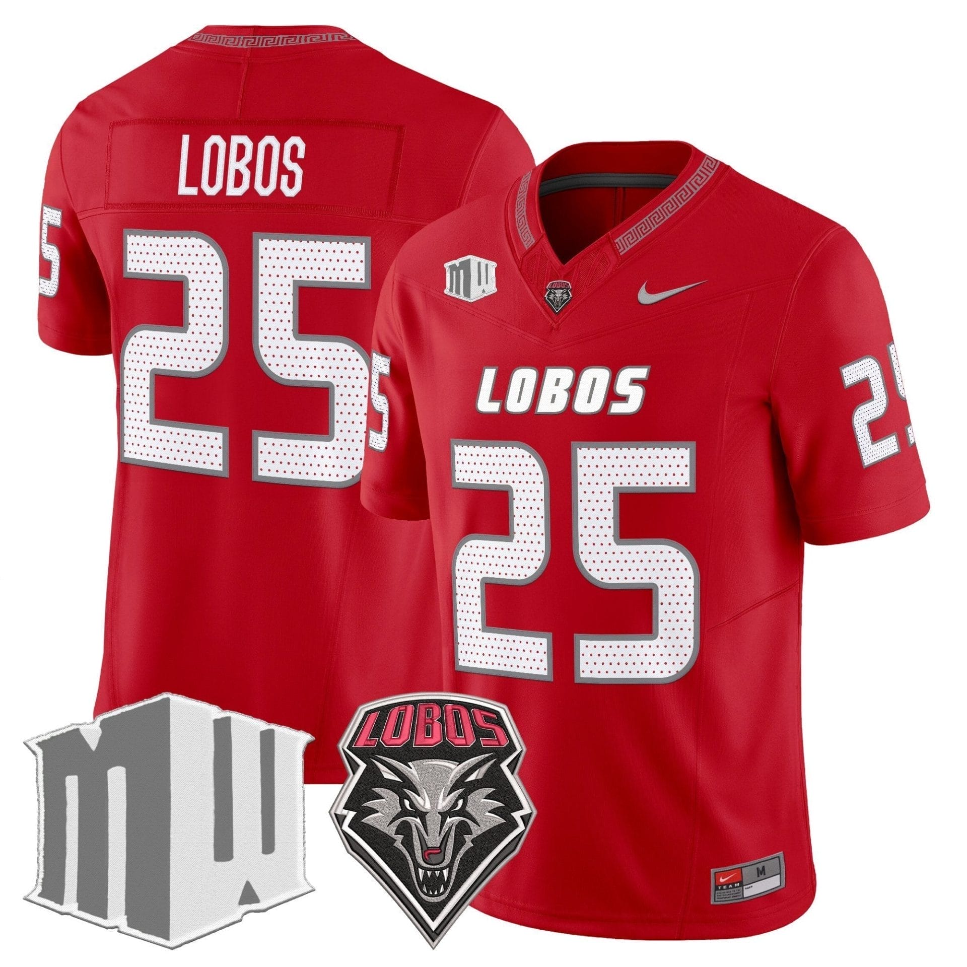 New Mexico Lobos 2025 Vapor Limited Jersey - All Stitched 9 New Mexico Lobos 2025 Vapor Limited Jersey - All Stitched - Image 9
